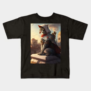 Cat assassin Kids T-Shirt